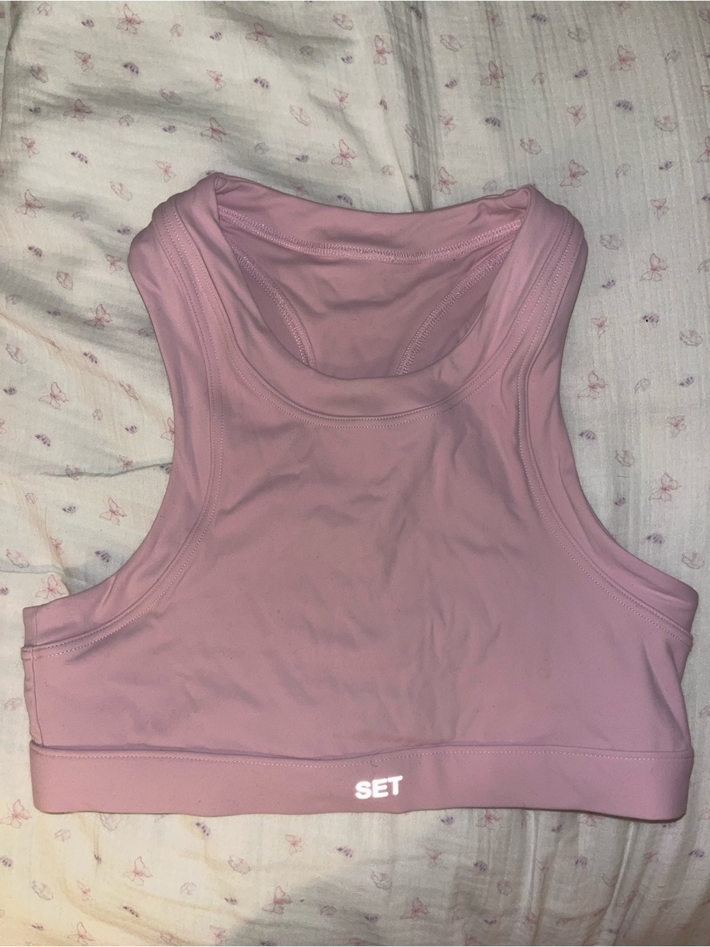 pink set active sportbody bra